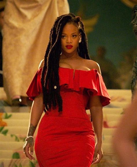 Nine Ball 🎱 Oceans8 Rihanna Rihanna Red Dress Rihanna Looks