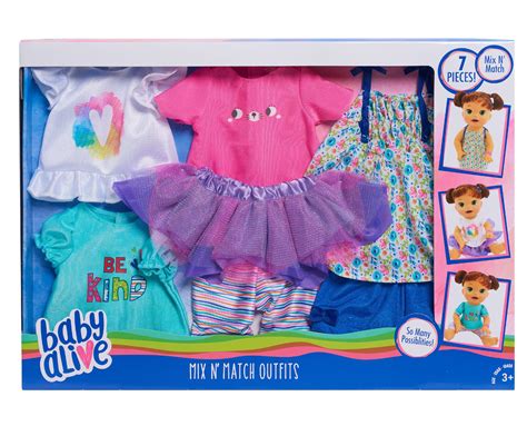Baby Alive Mix N Match Outfit Set Ages 3