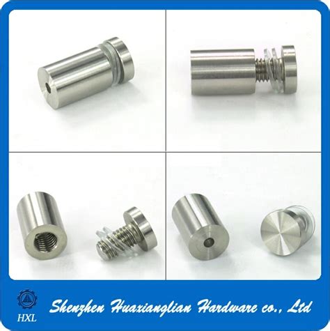 Stainless Steel Glass Fixing Standoff Spacer For Holding Glass Table China Glass Fitting And