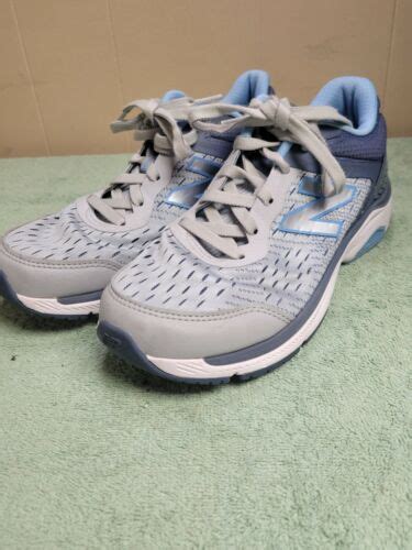 New Balance Womens 847 V4 Ww847lg4 Gray Blue Running Shoes Sneakers
