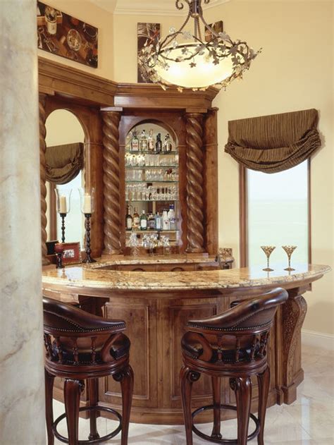 Cabinet provided by beyond the box kitchen design studio. Curved Bar | Houzz