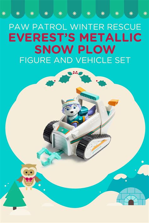 Check Out This Everests Snow Plow From The Paw Patrol Just One Of The