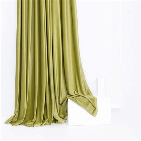Chartreuse Curtains Etsy