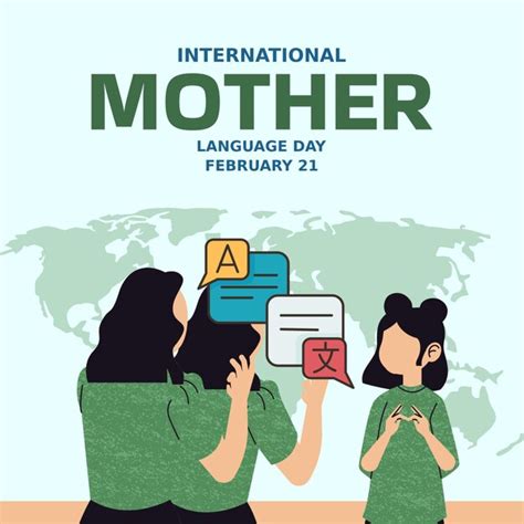 Premium Psd International Mother Language Day 21 February