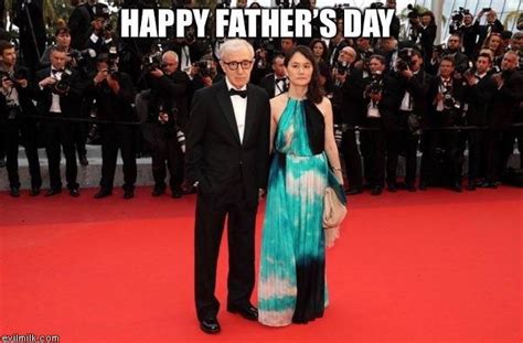 Woody Allen and his "wife" Soon-Yi. Soon-Yi is Mia Farrow's adopted daughter. Farrow and Allen ...