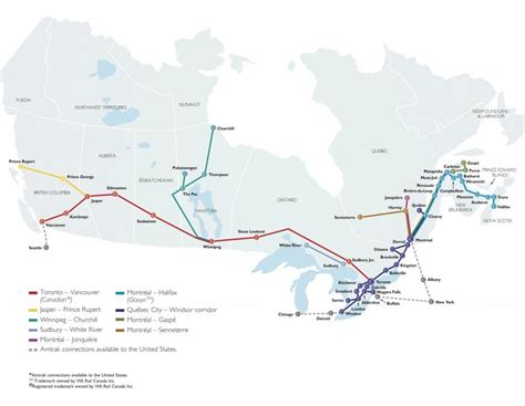 The History Of Via Rail Canada Rail Fans Canada