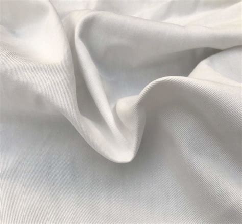 Apc Fabrics 60 White 100 Organic Cotton Twill Woven Fabric By The Yard