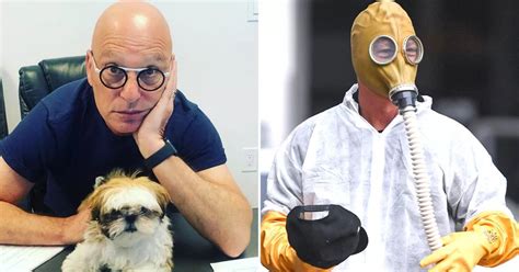 Howie Mandel Is Wearing A Hazmat Suit To Get Around Because Of Course He Is