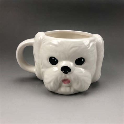 Creative 3d Dog Shaped Cup Animal Ceramic Funny Coffee Mug Buy Dog