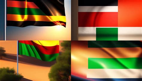lexica sudan in 3030 realistic 8k high definition sudanese flag