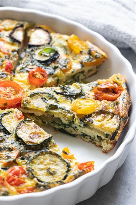 This Crustless Garden Vegetable Quiche Has All The Good Things