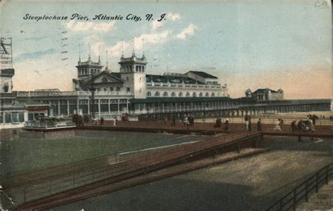 Steeplechase Pier Atlantic City Nj Postcard