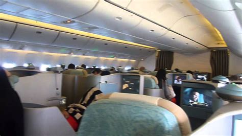 Etihad Airways B777 300er Business Class Abu Dhabi To Bangkok Full