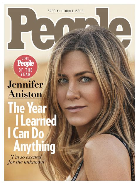 Jennifer Aniston People Magazine People Of The Year 2019 • Celebmafia