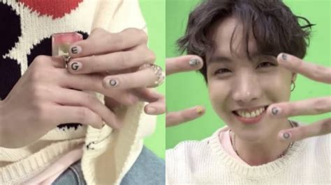 Omg Bts Members Wear Nail Paint When They Perform Everything You Need