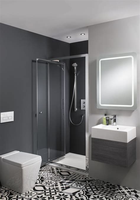 Try using bold and bright colours unless you are fond of grey. Bathrooms: clever space-saving ideas | Small shower room ...