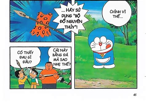 Doraemon Truyện Dài Phiên Bản điện ảnh Màu Tập 10 Nước Nhật Thời Nguyên Thủy Truyện Tranh