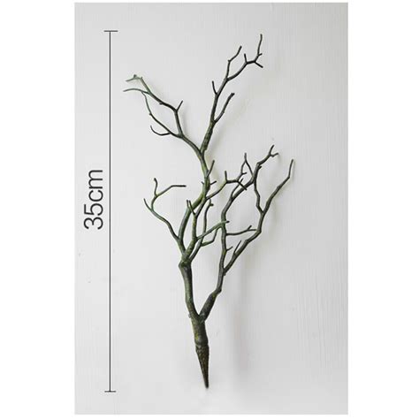Artificial Fake Foliage Plant Tree Branch Wedding Home Decors Coral