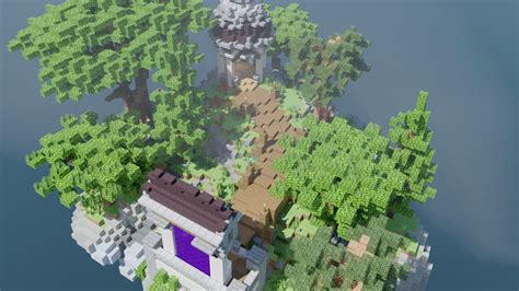 Minecraft Floating Island Lobby Minecraft Schematic Store