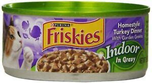 It's juicy and delicious while providing all the protein, fat, and. Purina Friskies Indoor Wet Cat Food - 24-5.5 oz. Cans ...