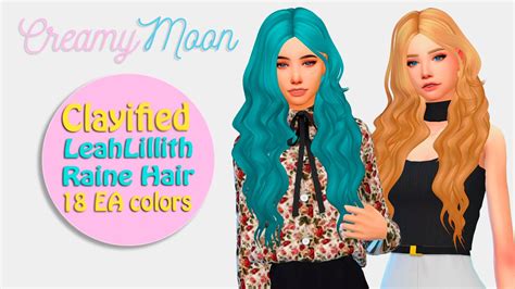 Creamy Moon “ Leahlillith Raine Hair Clayified • You Need Mesh By