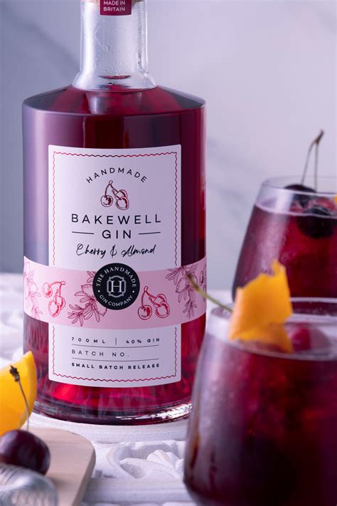 Cherry And Almond Gin 70cl The Handmade Gin Company