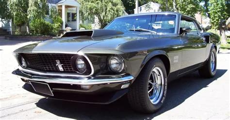 Stunning True Black Jade 1969 Mustang Boss 429 Hot Cars