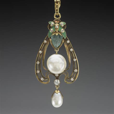 Art Nouveau Objects Art Nouveau Jewelry Art Deco Jewelry Art Nouveau Pendant