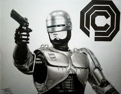 Robocop 1987 Drawing Marv Drawings And Illustration Entertainment