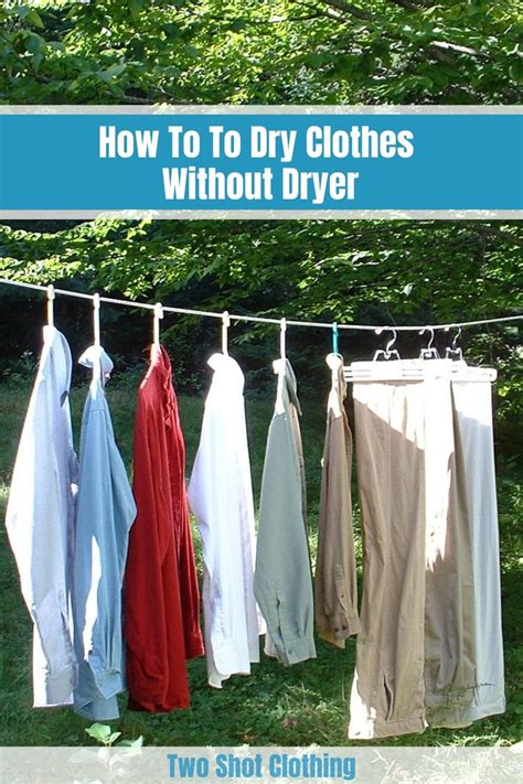 4 Methods To Dry Clothes Without Dryer
