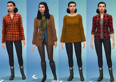 Play The Season Fall In The Sims 4 Seasons Fox And Spice