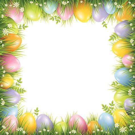 Top Easter Egg Border Clip Art Vector Graphics And Illustrations Istock