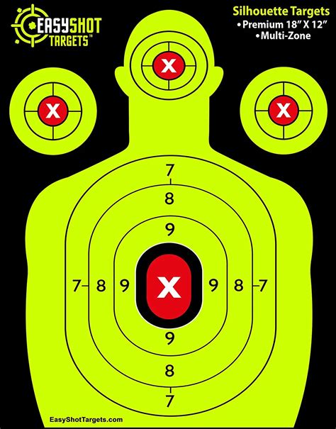 Free Shooting Target Silhouette Printable Download Fr