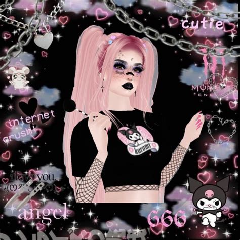 Imvu Goth Girl Goth Wallpaper Anime Love Anime