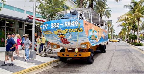 Miami Duck Tour Door Miami En South Beach Getyourguide