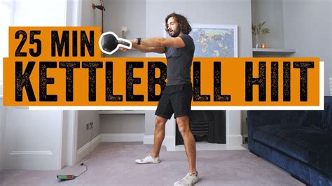 Minute Home Kettlebell Workout The Body Coach Tv Weightblink