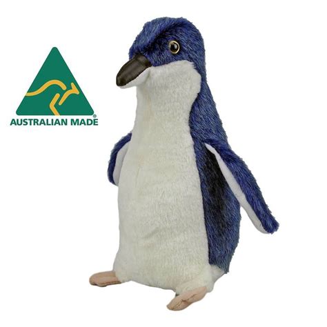 Fairy Penguin Australian Made Stuffed Animal25cmsoft Plush Toyrealaus