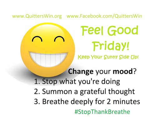 Feel Good Friday Gratitude Quitterswin