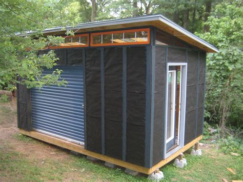 One of the biggest siding or exterior cladding system choices now is vinyl, said john broniek, manager of builder. DIY Modern Shed project | diyatlantamodern | Modern shed ...