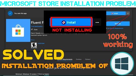 Microsoft Store Installation Problem App Installation Problem In