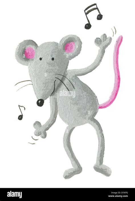 Cartoon Mouse Music Cut Out Stock Images And Pictures Alamy