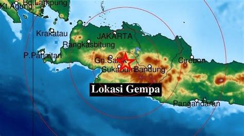 Gempa Bumi Hari Ini Guncang Jabar Selasa Februari Guncangan Di Darat Info Terkini Bmkg