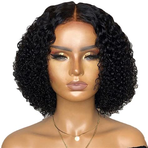 Short Curly Hair Wigs Ladies Wigs Dark Wigs Small Curly Etsy