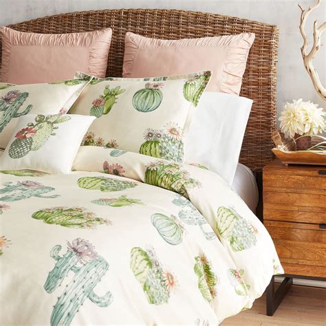 If you are using mobile phone. Painted Cactus Duvet Cover & Sham | Pier 1 Imports | Duvet ...