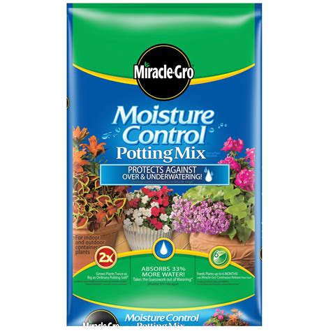 Maybe you would like to learn more about one of these? Miracle Grow Moisture Control Potting Mix 2 cu. ft. - Lawn ...
