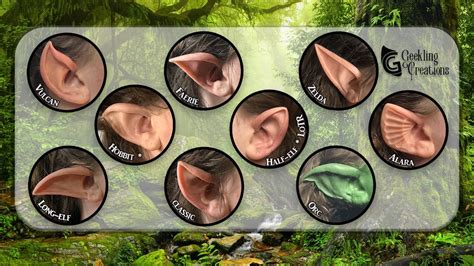 Silicone Elf Ears Faerie Ears And Character Ears By Geekling Creations
