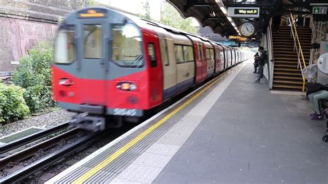 London Underground Northern Line 1995 Trains At Colindale 29 October