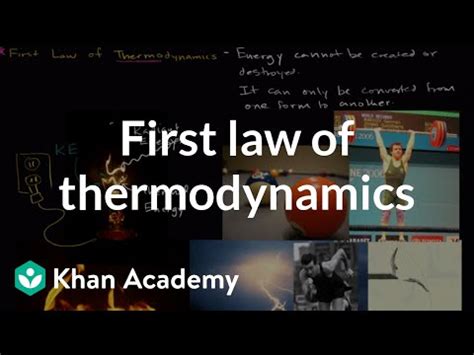Let assume the ideal brayton cycle that describes the workings of a constant pressure heat engine. First Law of Thermodynamics introduction (video) | Khan ...