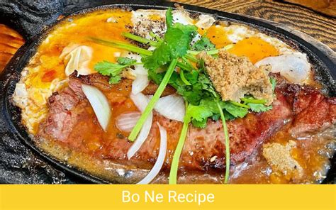 Easy Bo Ne Recipe Vietnamese Sizzling Steak And Eggs Yelo Htx