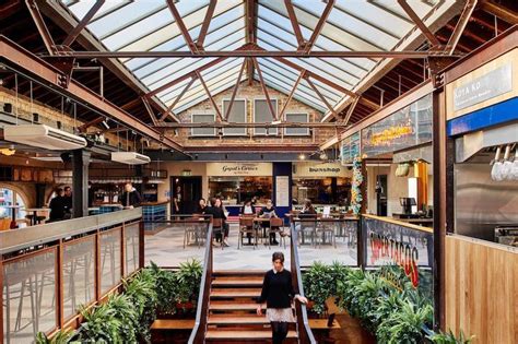 A Massive New Food Hall Has Arrived In The Abandoned Arcaded Bays Of
